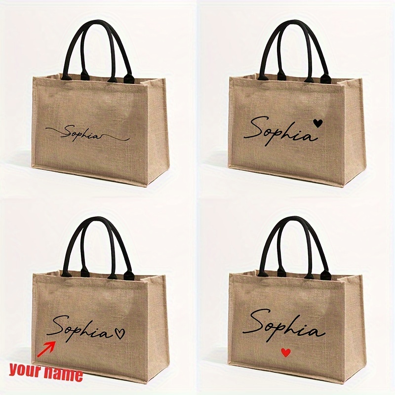 Linen Bag Bulk - Sac de plage personnalisé avec motif