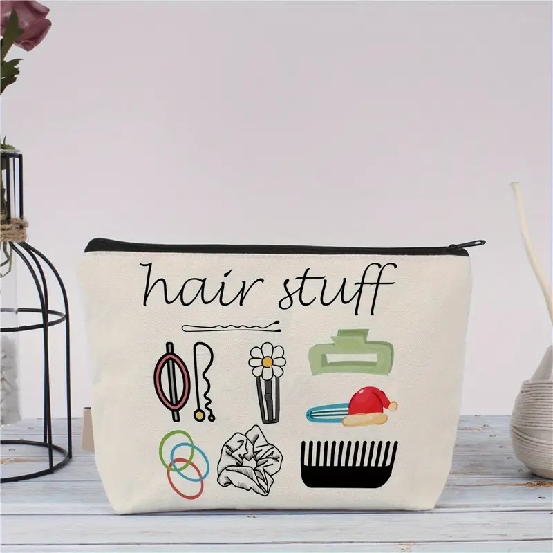 Linen Bag Bulk - Sac à cosmétiques en toile imprimée,