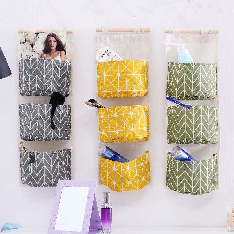 Linen Bag Bulk - Sac de rangement mural suspendu à