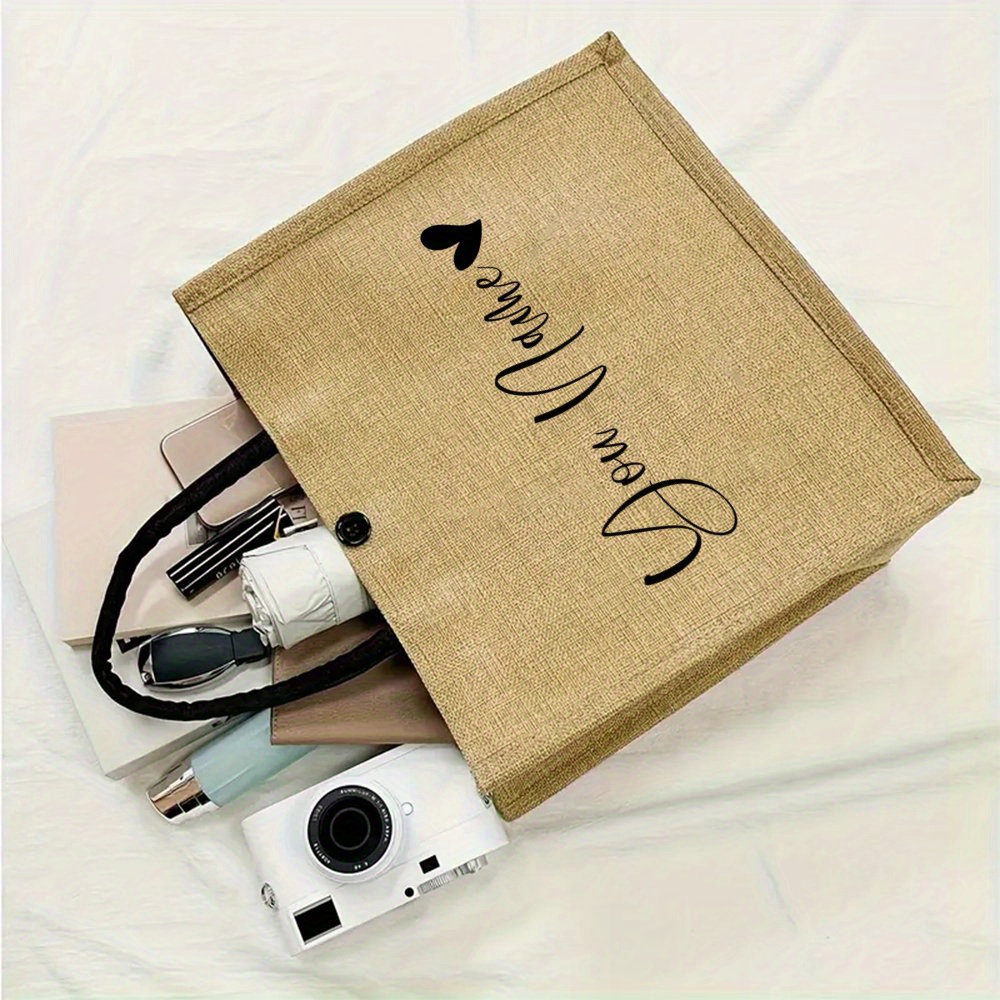 Sac fourre-tout en lin personn - Linen Bag Bulk avis et prix
