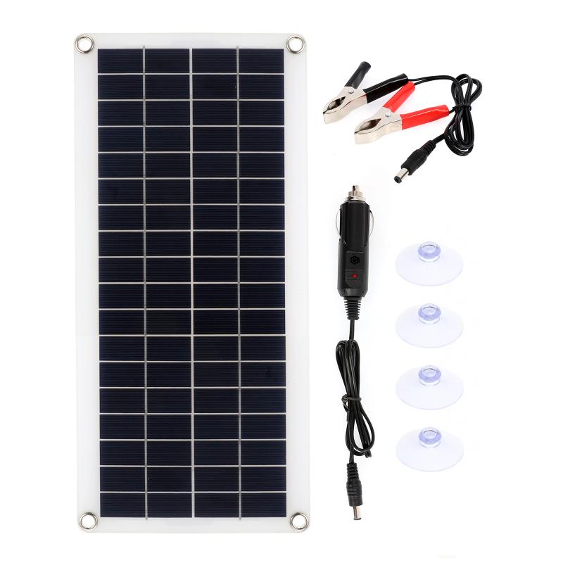 Panneau solaire 100W avec sort - Solar Charger Panel Foldable avis et prix
