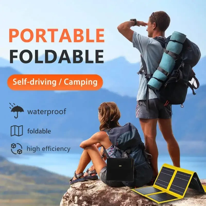 Panneau solaire pliable pour t - Solar Charger Panel Foldable avis et prix