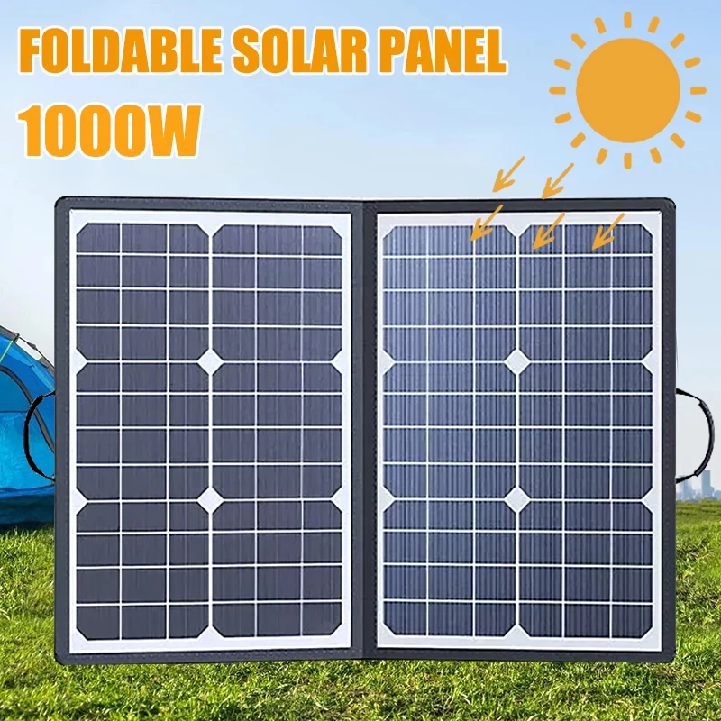 Panneau solaire pliable de 100 - Solar Charger Panel Foldable avis et prix