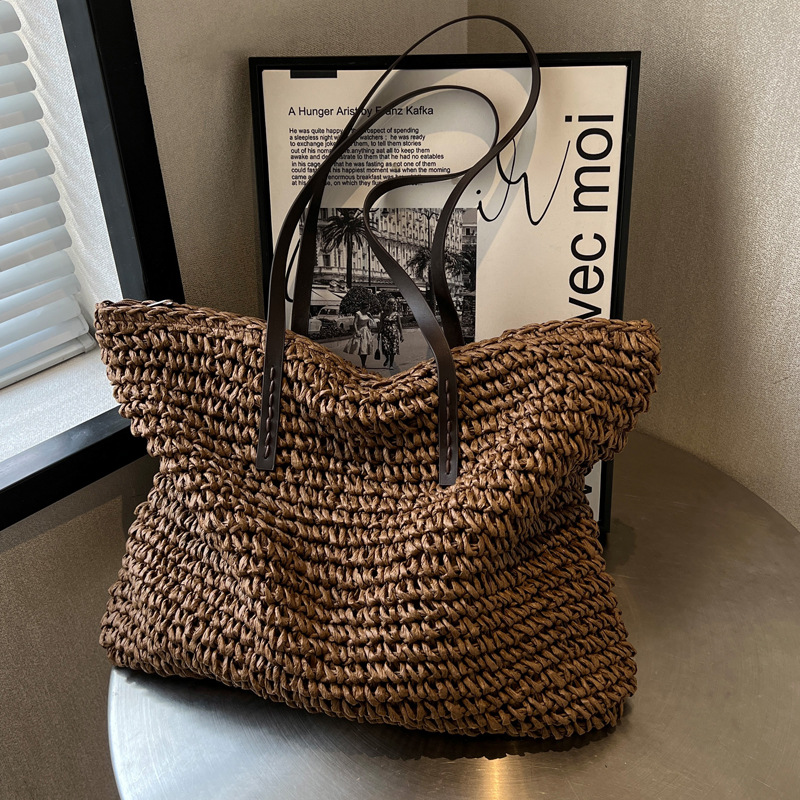Sacs fourre-tout en paille tis - Linen Bag Bulk avis et prix