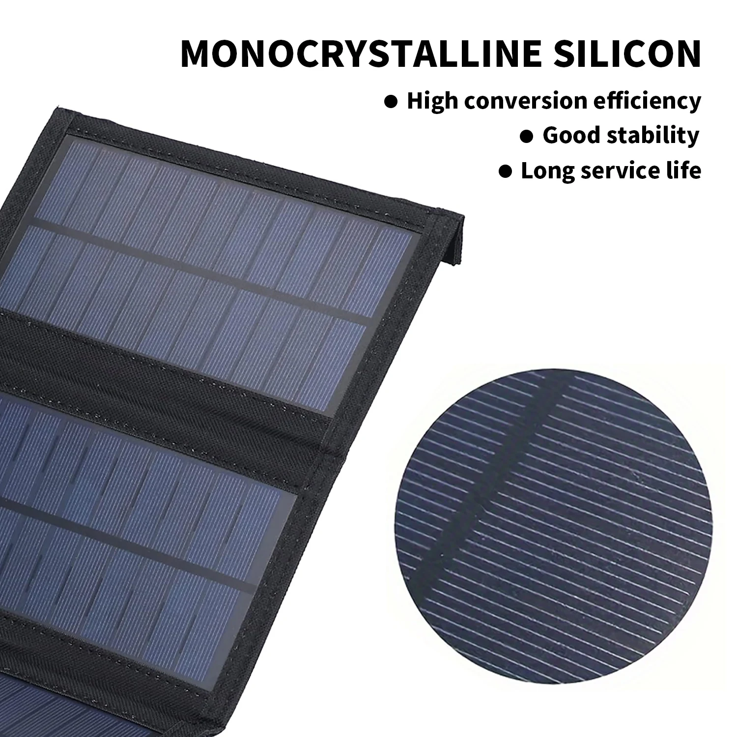 Panneau Solaire Pliable 20W 50 - Solar Charger Panel Foldable avis et prix