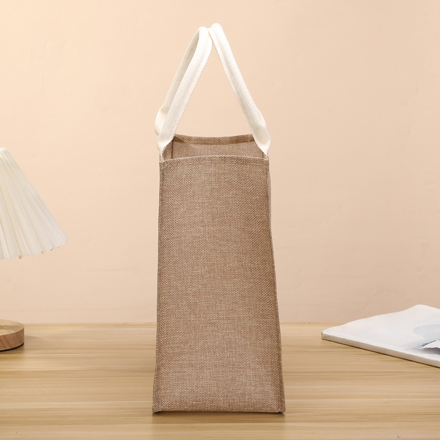 Sac fourre-tout en lin imitati - Linen Bag Bulk avis et prix