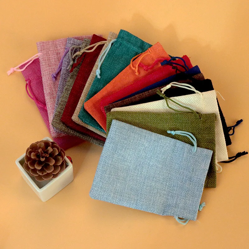 Sacs cadeaux en jute faits à l - Linen Bag Bulk avis et prix