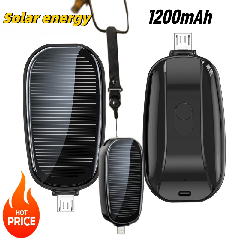 Mini batterie externe solaire  - Solar Charger Panel Foldable avis et prix