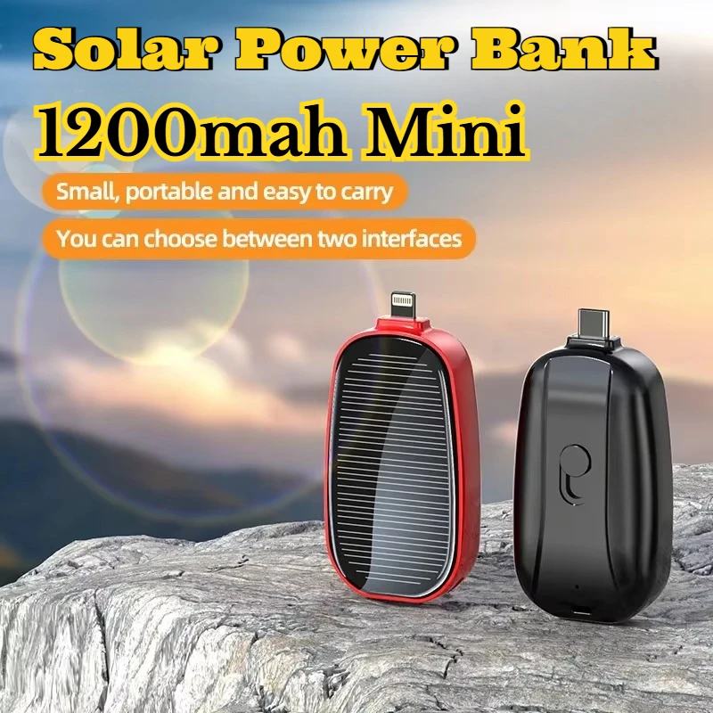 Mini batterie externe solaire  - Solar Charger Panel Foldable avis et prix