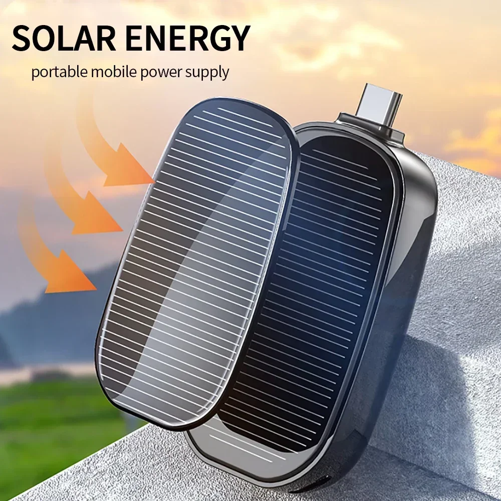 Mini batterie externe solaire  - Solar Charger Panel Foldable avis et prix